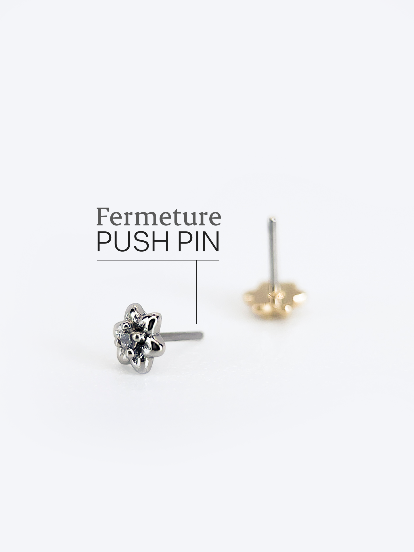 Petite Étoile – Or Jaune & Or Blanc 14K