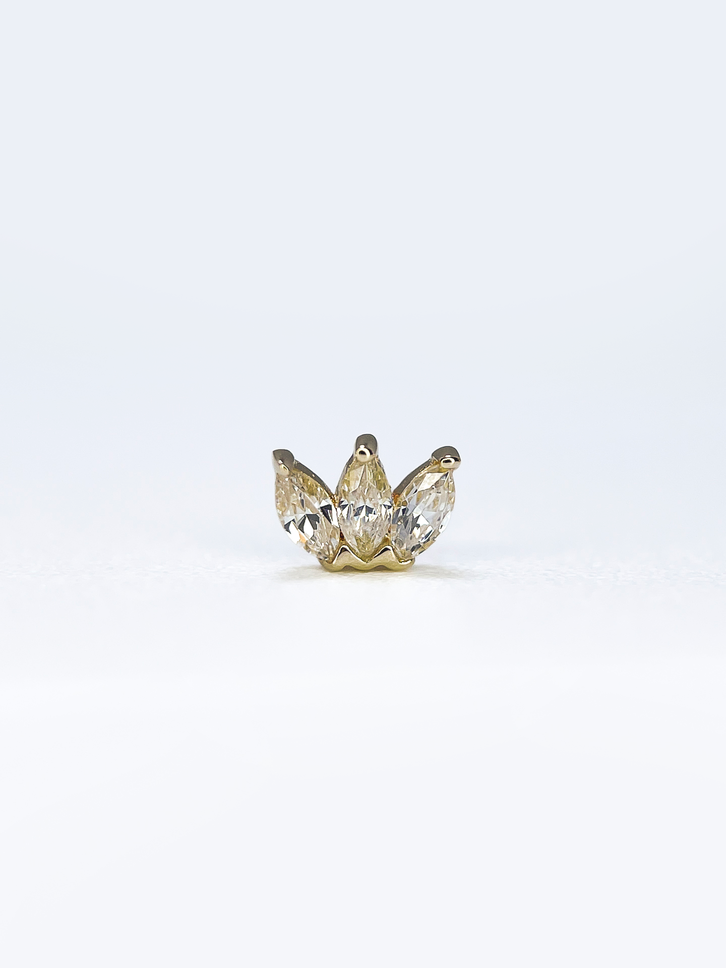 Marquise – Or Jaune & Or Blanc 14K