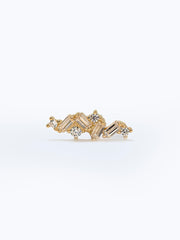 Élégance – Or massif 14 carats, jaune ou blanc – bijou de piercing Eternità Luxury Piercing