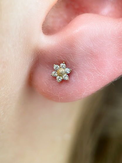Fleur de Soleil - Or 14K