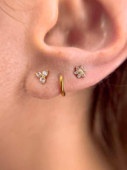Fleur de Soleil - Or 14K