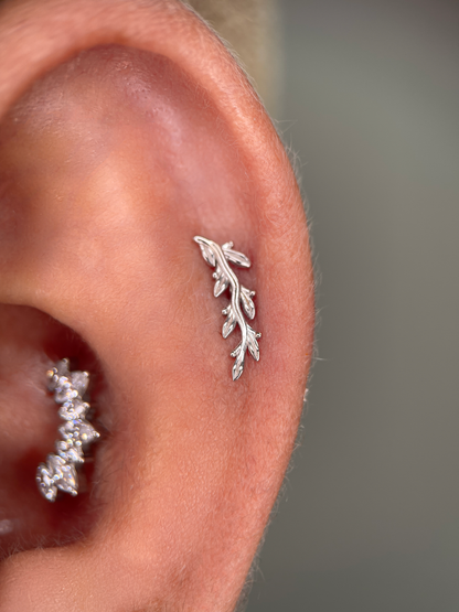 Branch - Or Jaune & Or Blanc 14K