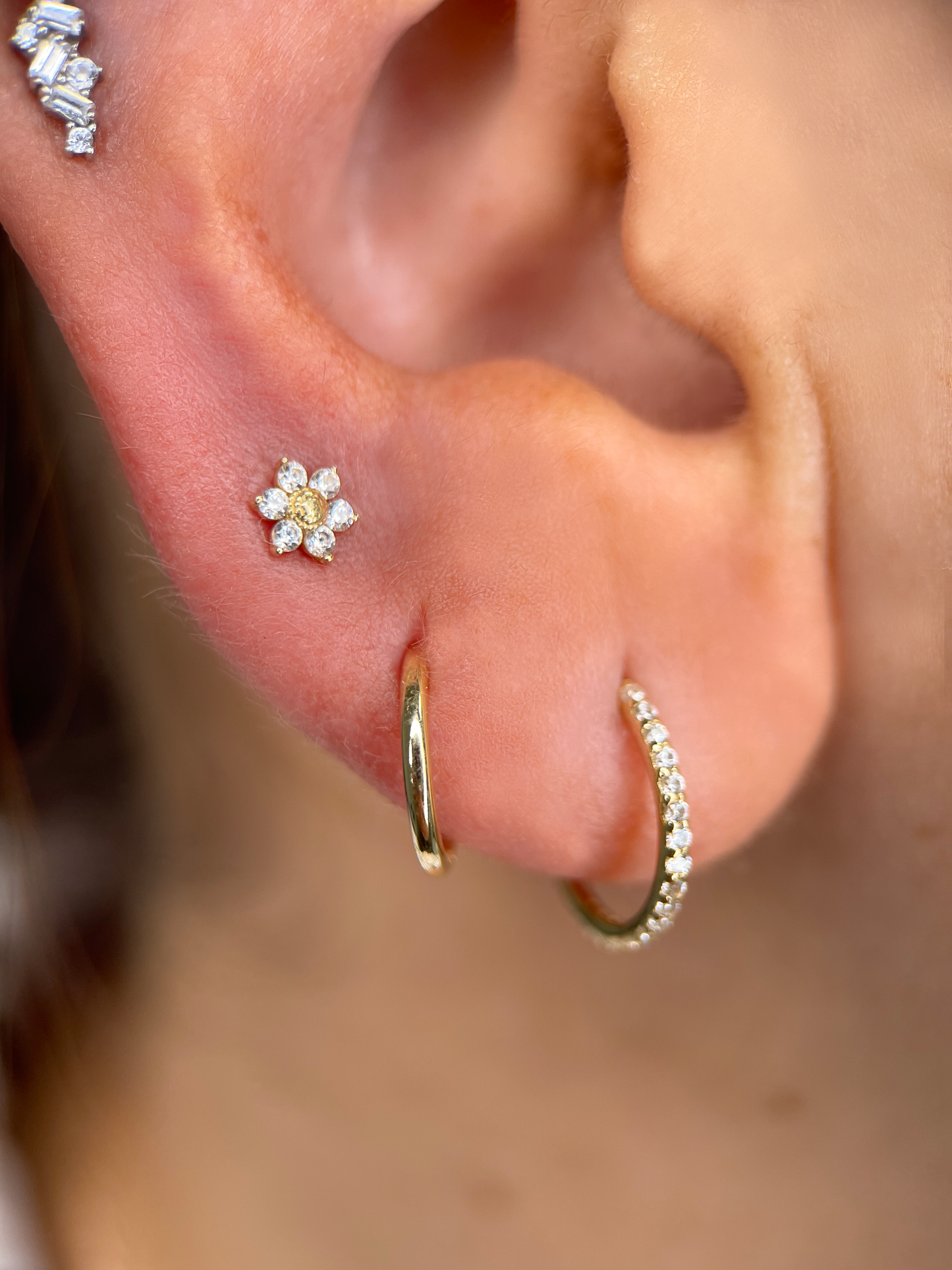 Fleur de Soleil - Or 14K