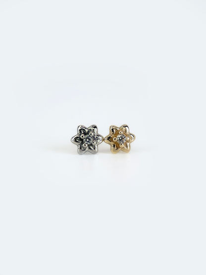 Petite Étoile – Or Jaune & Or Blanc 14K