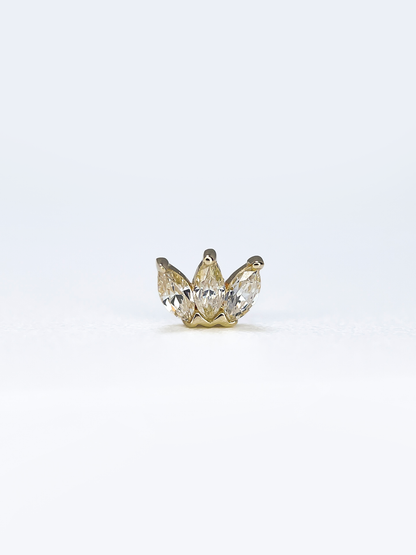 Marquise – Or Jaune & Or Blanc 14K