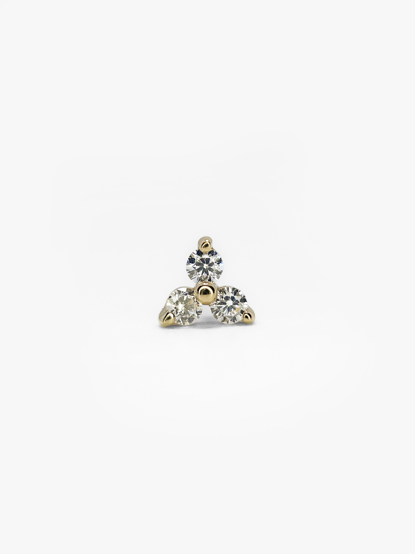 Trinity – Or Jaune & Or Blanc 14K
