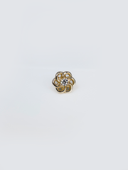 Hebert – Or jaune massif 14 carats – bijou de piercing Eternità Luxury Piercing