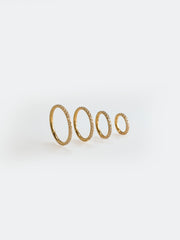 Brescia – Titane doré – bijou de piercing Eternità Luxury Piercing