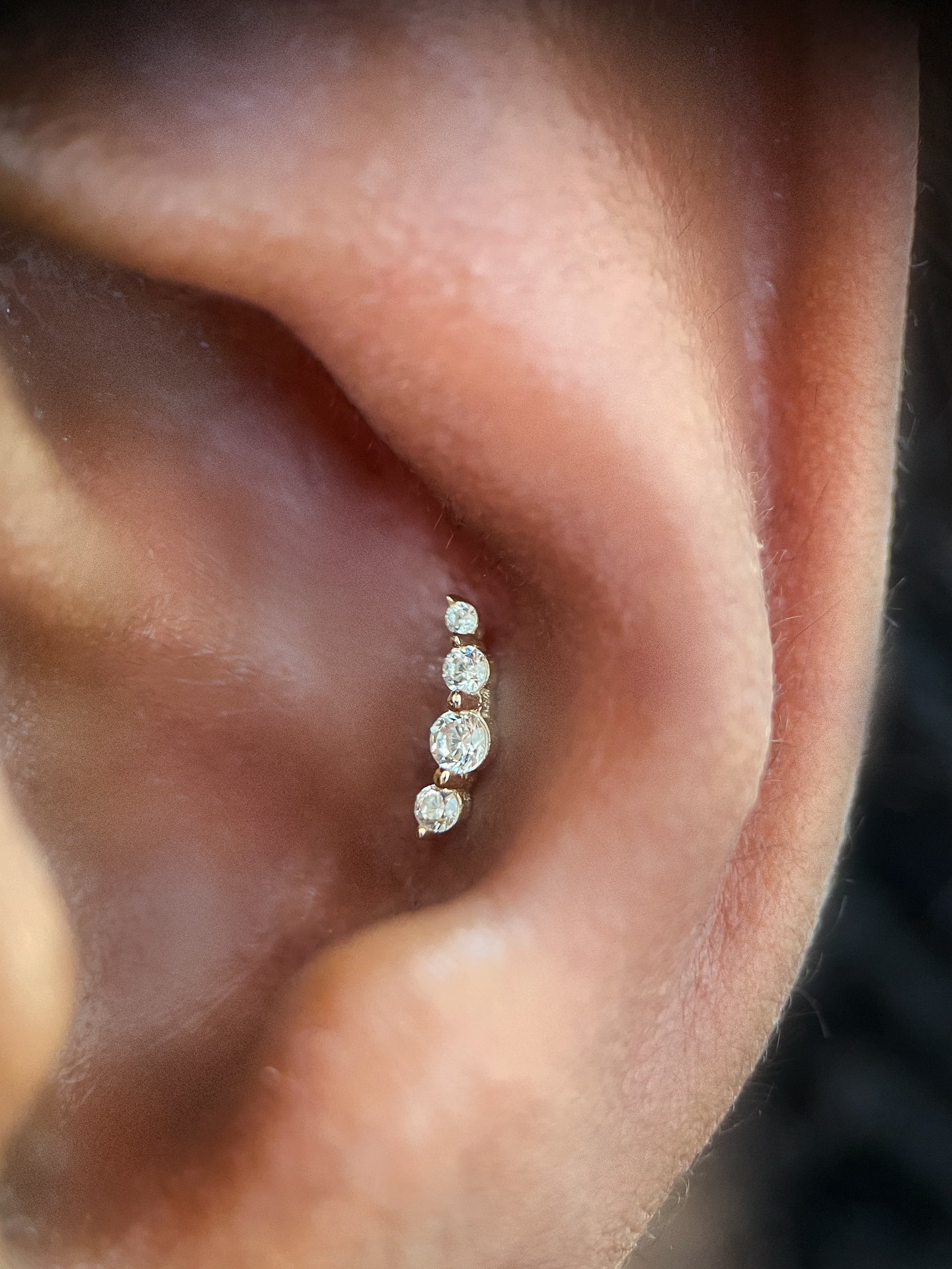 Belle – Or Jaune ou Or Blanc 14K